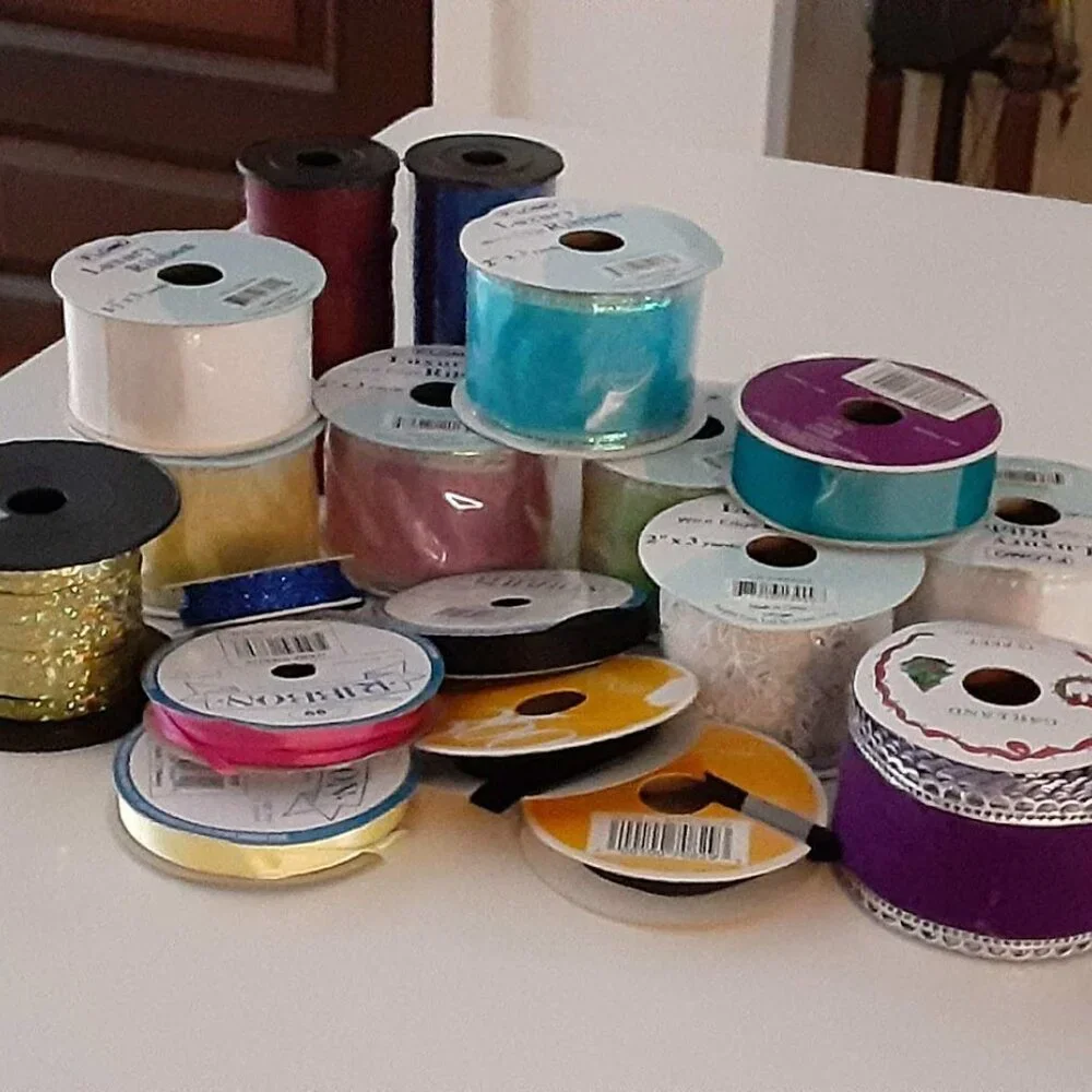 a ton of Fancy RIBBONS